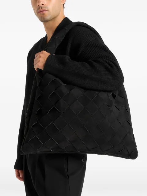 Manière De Voir Aubin woven-design tote bag