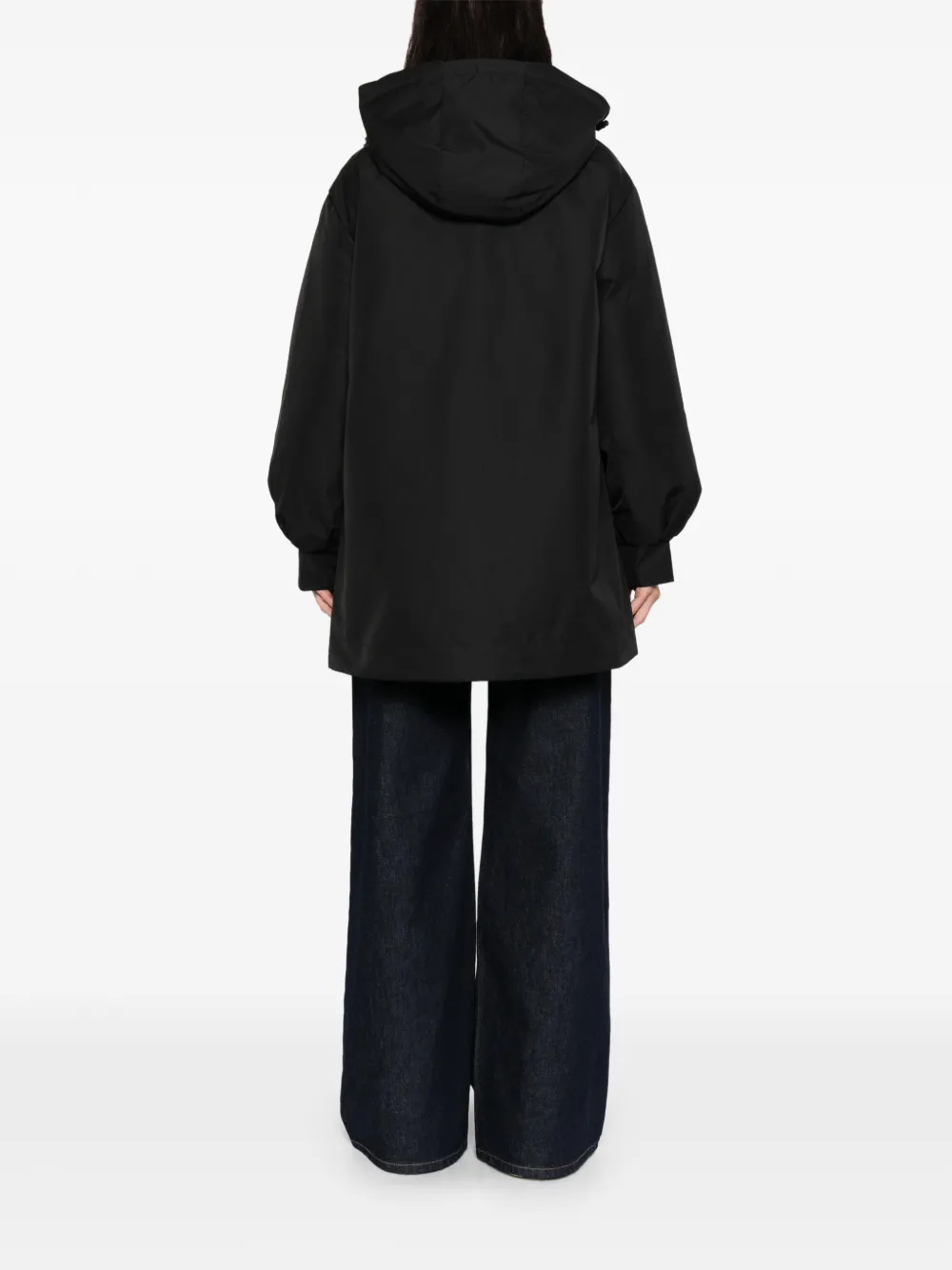 Macron Essy Hooded Zip Coat In Black