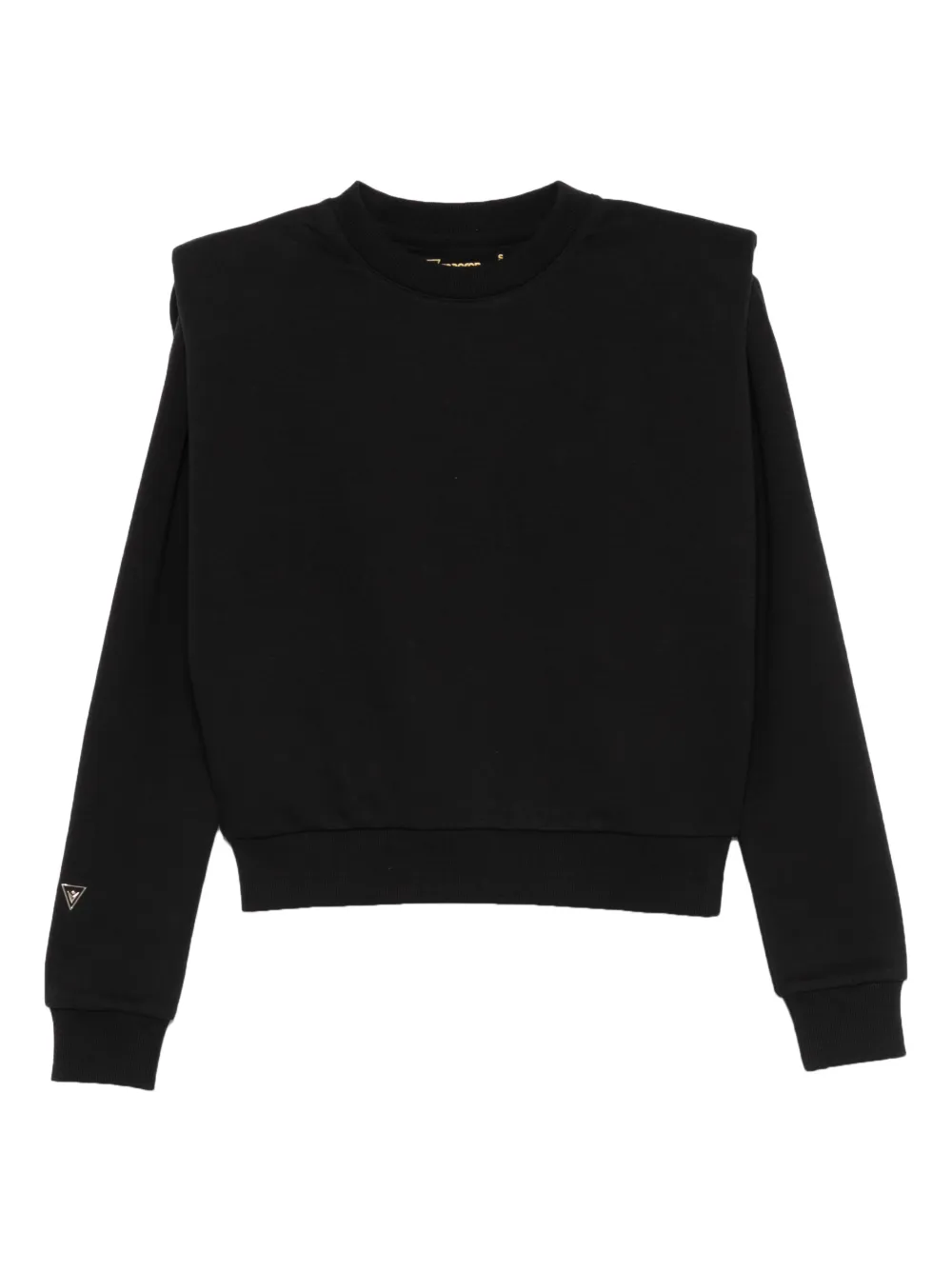 Macron Olimpia Padded-shoulder Sweatshirt In Black