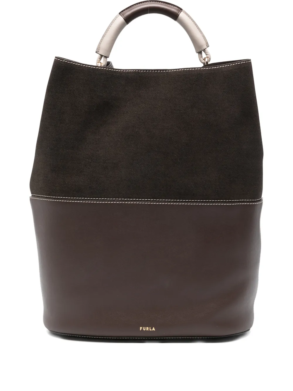 Furla Sfera top-handle tote bag - Marrone