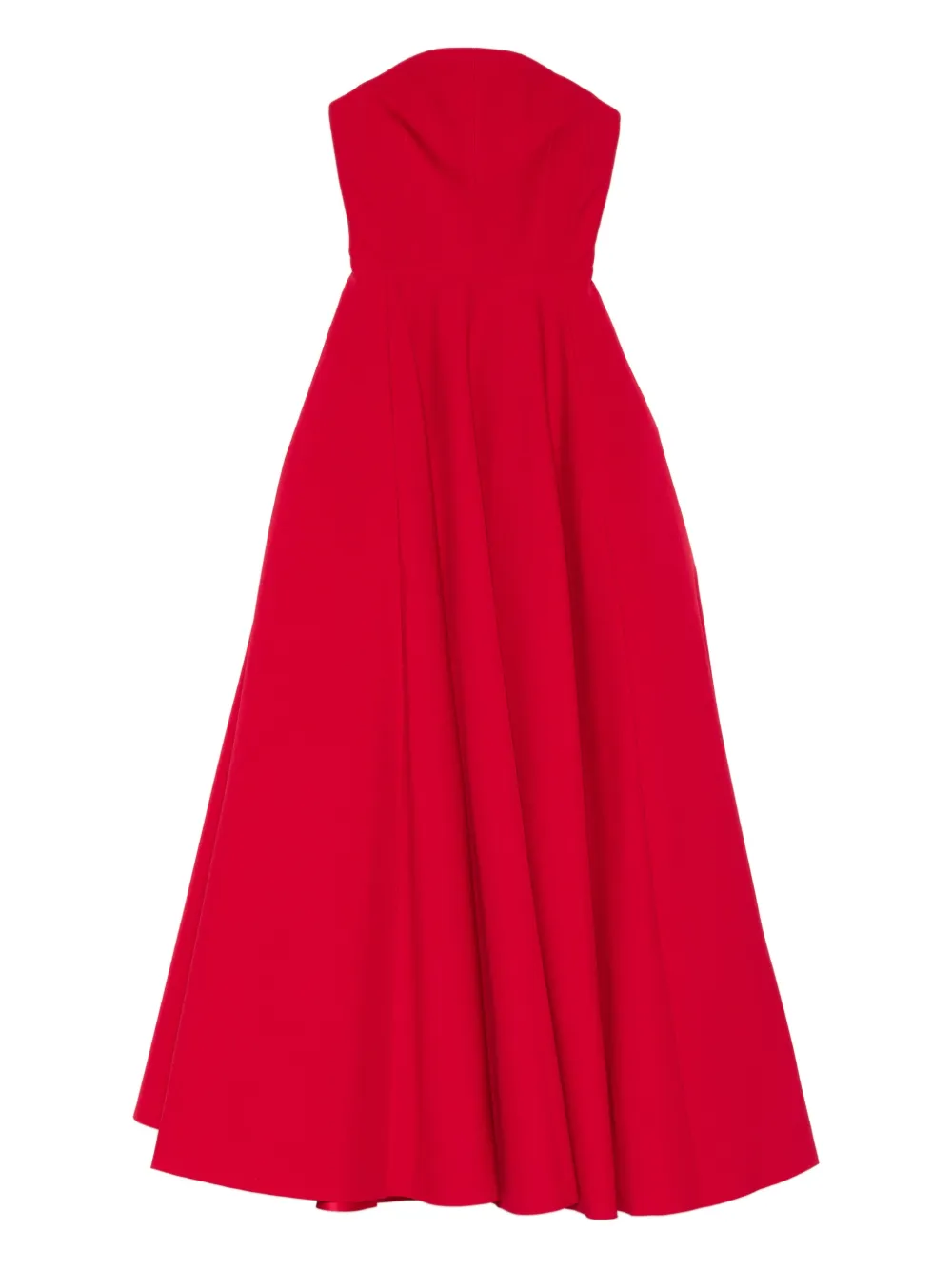 Solace London strapless maxi dress - レッド Solace London strapless maxi dress - レッド