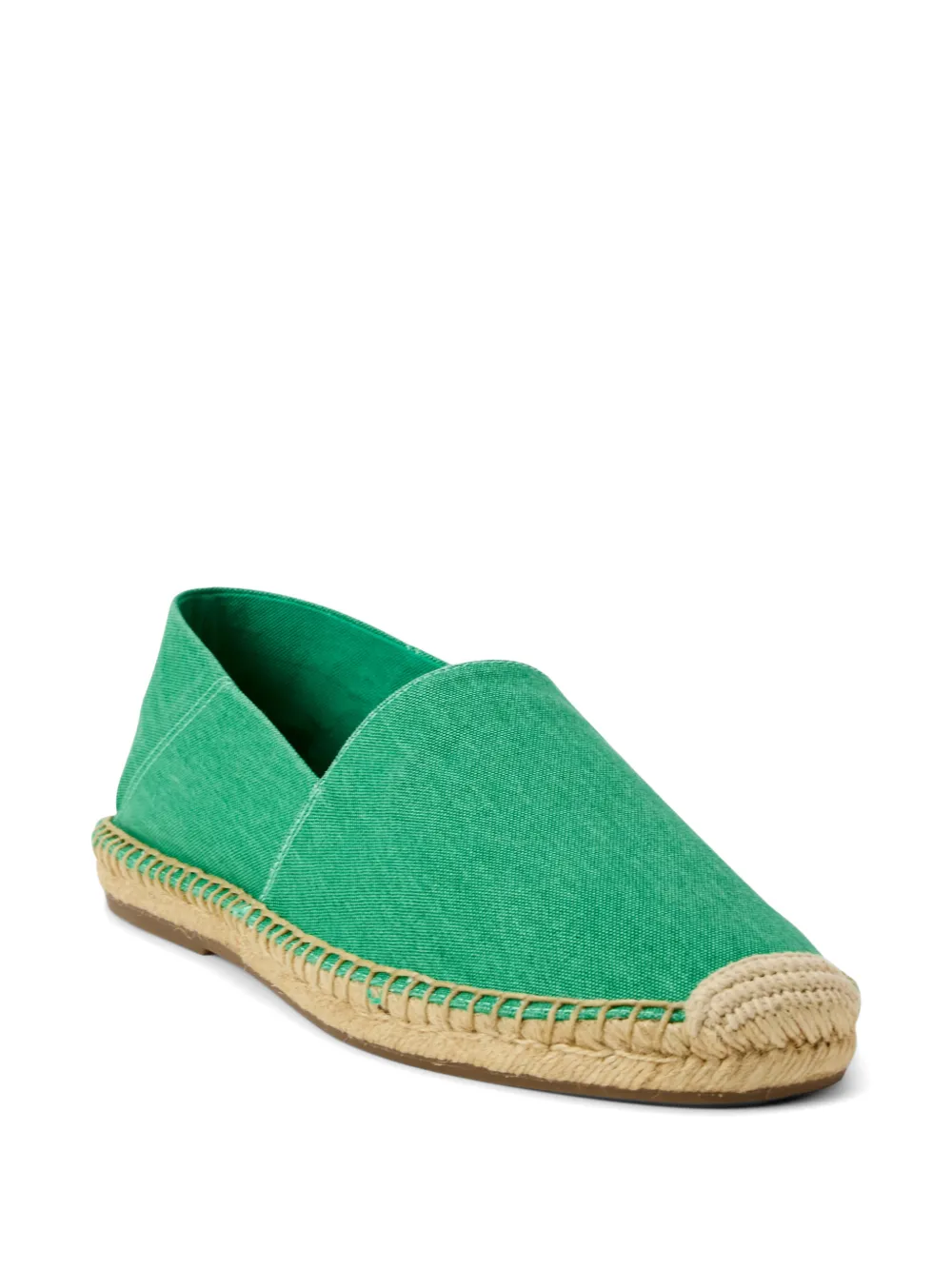 Polo Ralph Lauren Pony espadrilles met borduurwerk Groen