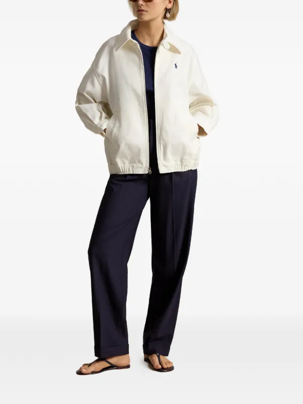 Polo Ralph Lauren double-sided Cotton Jacket | Neutrals | FARFETCH