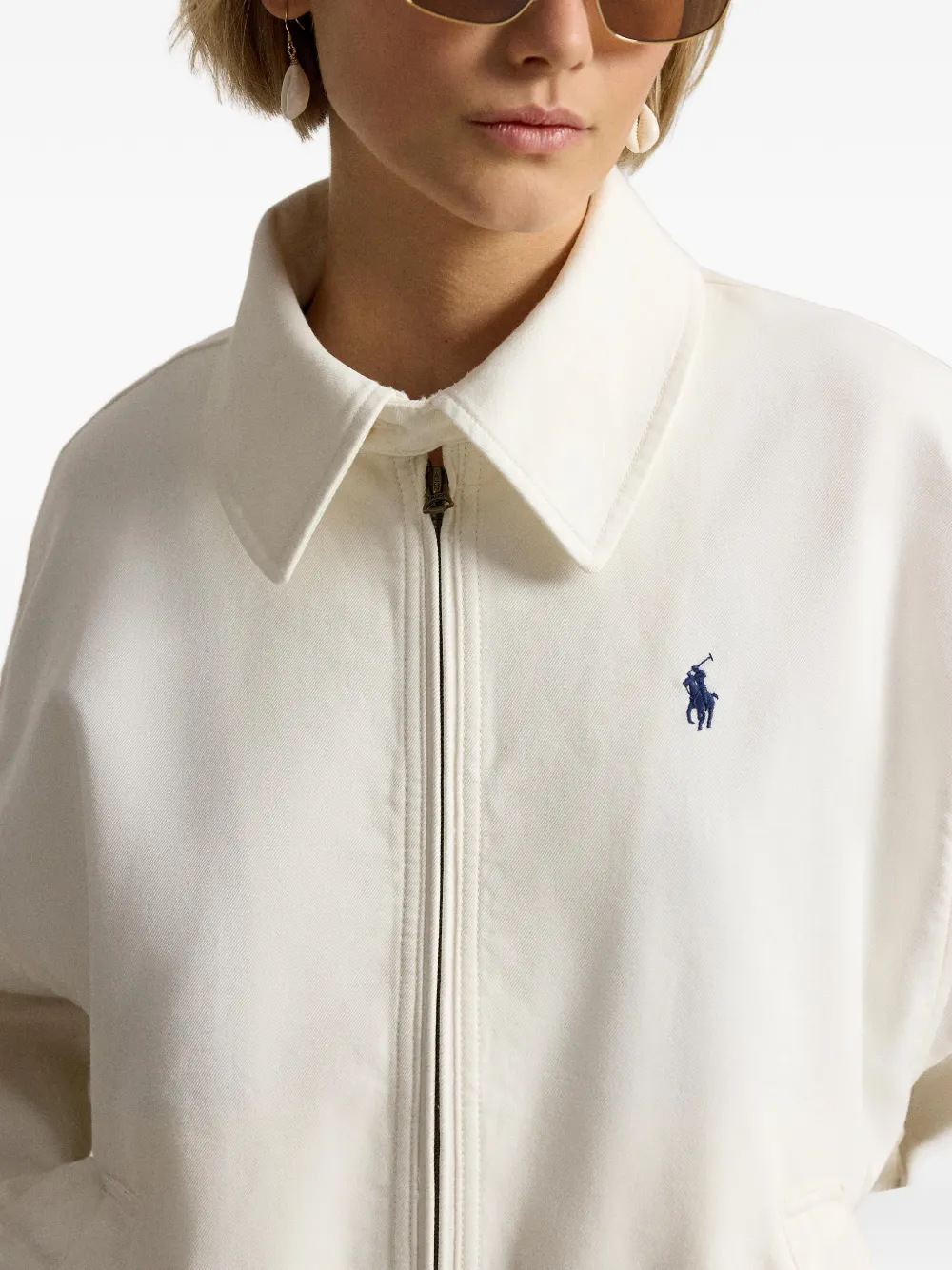 Polo Ralph Lauren double-sided Cotton Jacket | Neutrals | FARFETCH