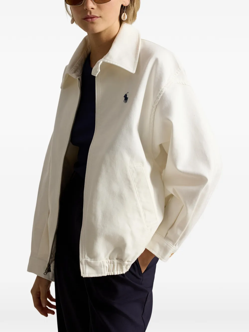  Polo Ralph Lauren Polo Pony-embroidered Jacket - Neutrals 