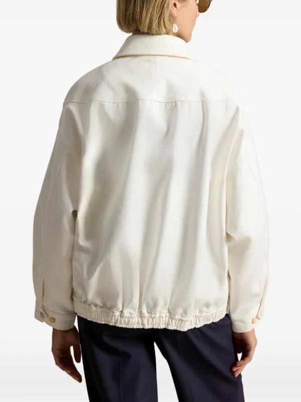 Polo Ralph Lauren double-sided Cotton Jacket | Neutrals | FARFETCH