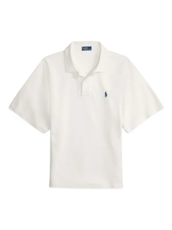Polo Ralph Lauren Camisa Polo Com Mangas Morcego | Branco
