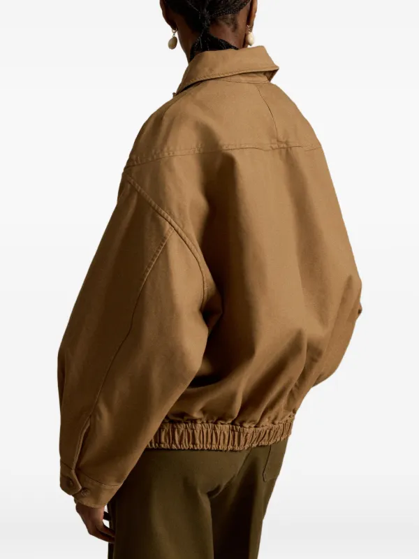 Polo Ralph Lauren pony-embroidered Zip Jacket | Brown | FARFETCH