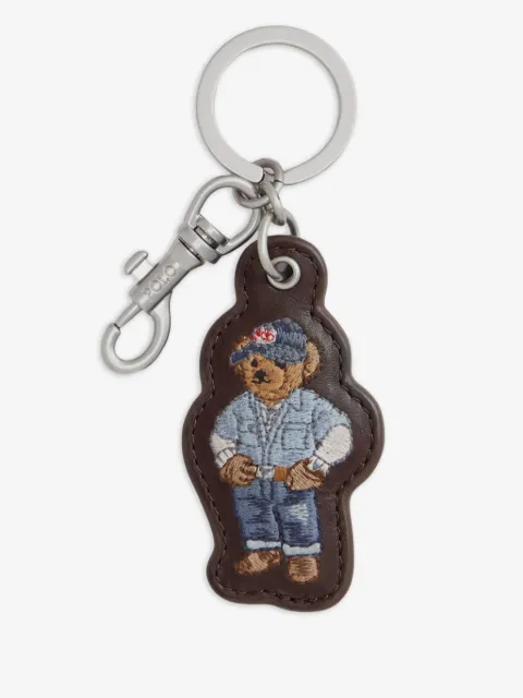 Polo Ralph Lauren Polo Bear leather key fob