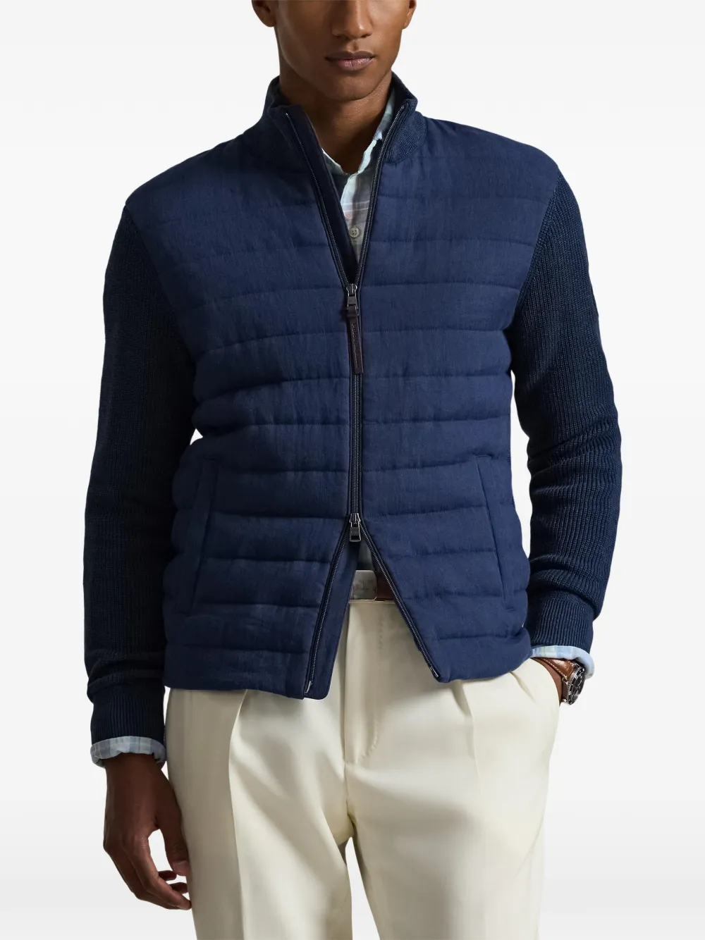 Polo Ralph Lauren Gewatteerd jack Blauw