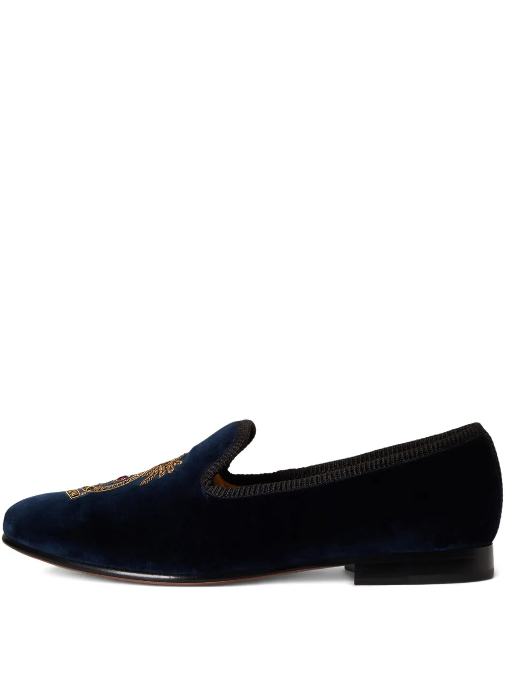 Polo Ralph Lauren Slippers Paxton Crest - Blu
