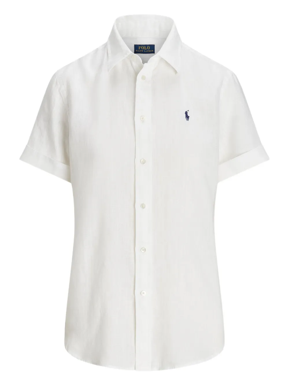 Polo Ralph Lauren Blouse met geborduurd logo Wit