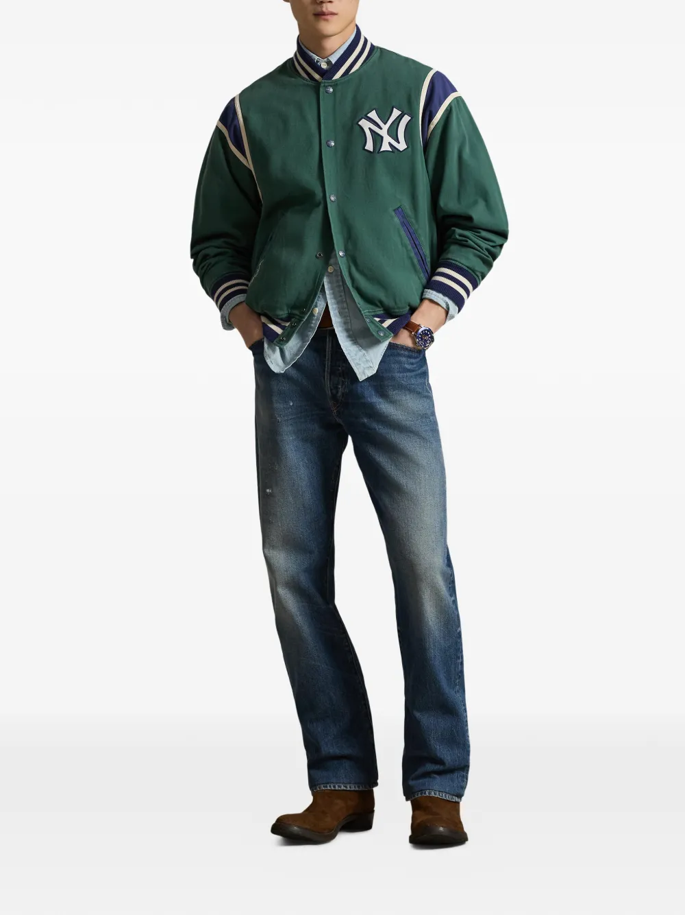 Polo Ralph Lauren Jack met knoopsluiting Groen