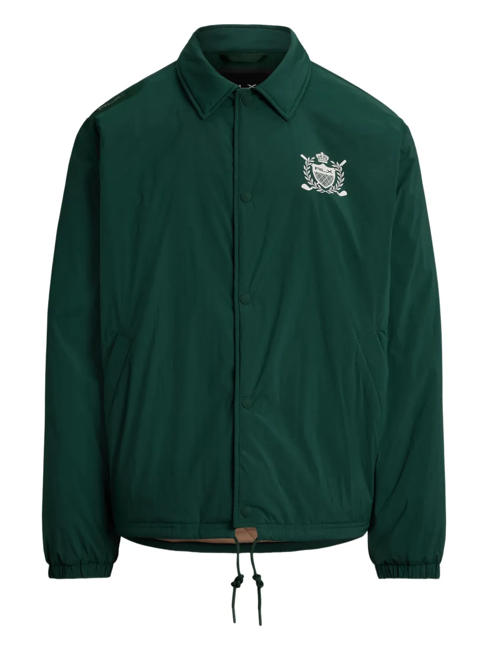 RLX Ralph Lauren Poloshirtjacke mit Logo-Print - Grün