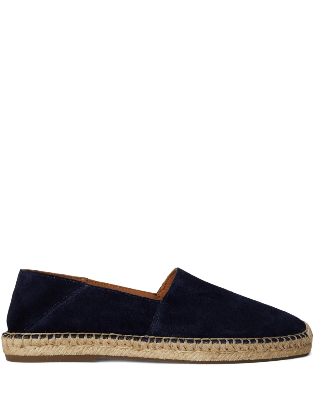 Polo Ralph Lauren Grosgrain espadrilles met gekruiste bandjes Blauw