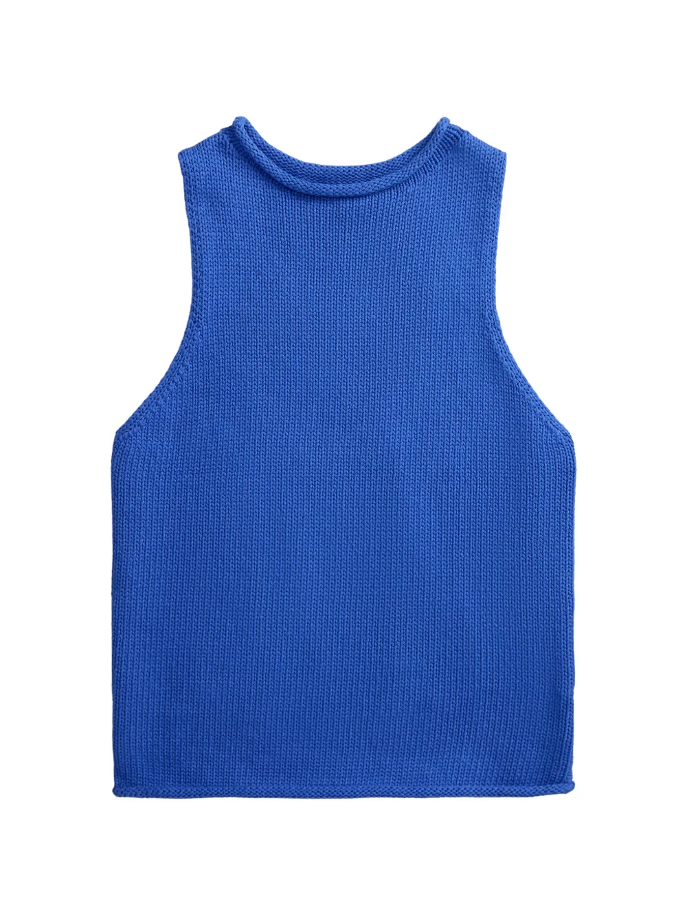 Polo Ralph Lauren Ribgebreide tanktop Blauw