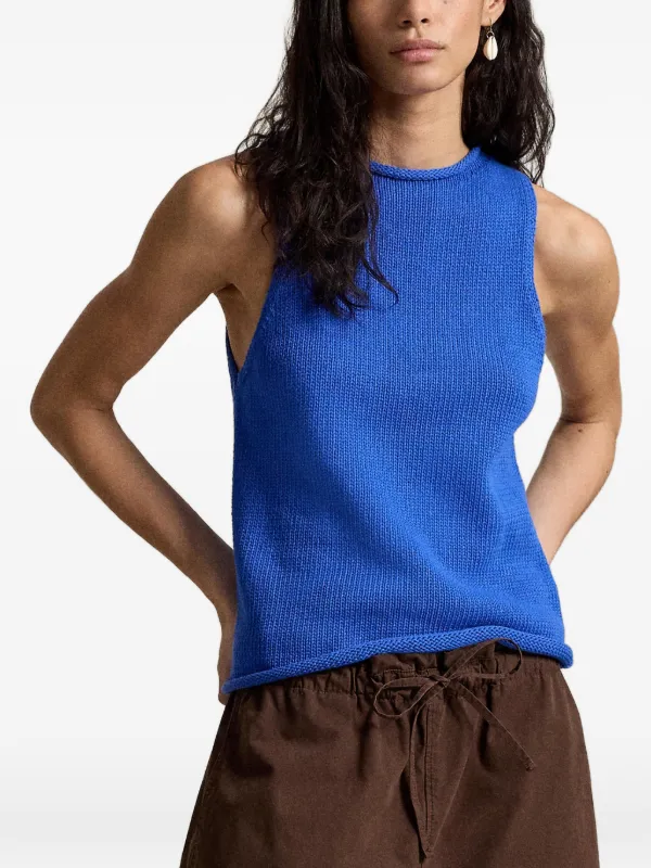 トップス LE GRAND BLEU RIB KNIT TANK TOP 1 32629333_64906532_600.jpg