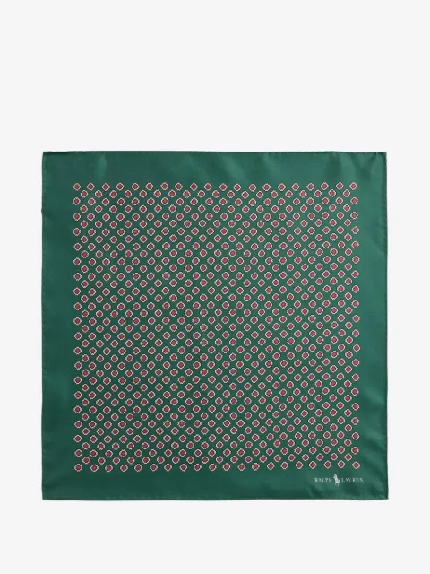 Polo Ralph Lauren printed pocket scarf