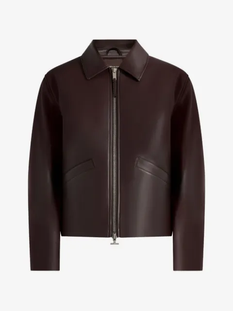 Manière De Voir Yves minimal leather jacket