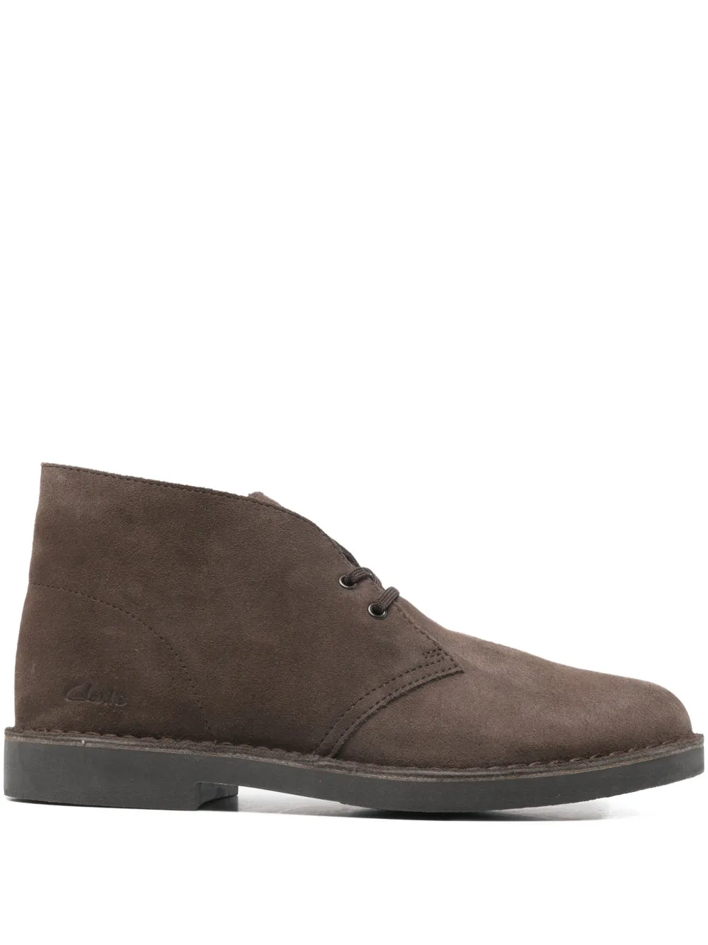 Clarks Originals lace-up leather boots - Brown