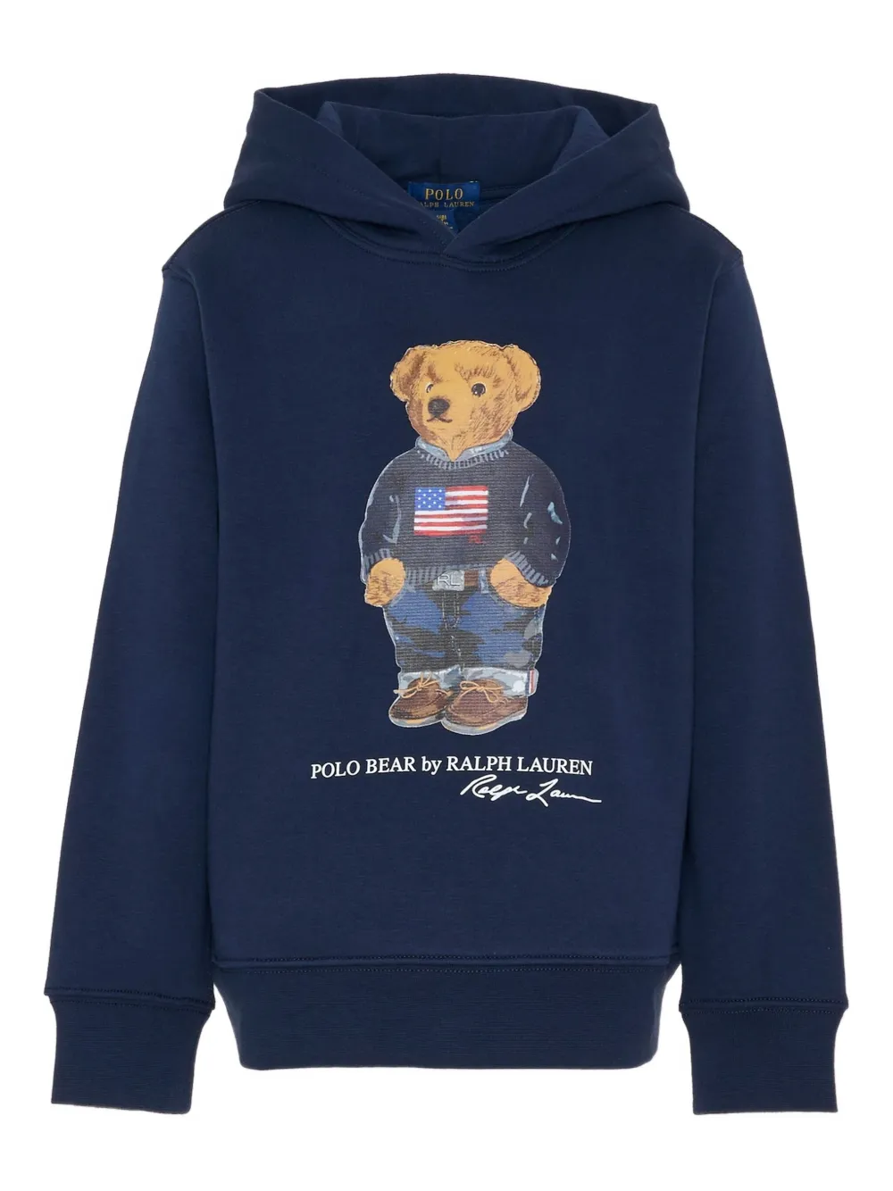 POLO RALPH LAUREN KIDS Polo Bear パーカー - ブルー POLO RALPH LAUREN KIDS Polo Bear パーカー - ブルー