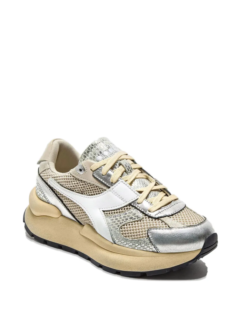 Diadora Mercury Elite Cobra Used Wn Lace-up Sneakers In Neutral