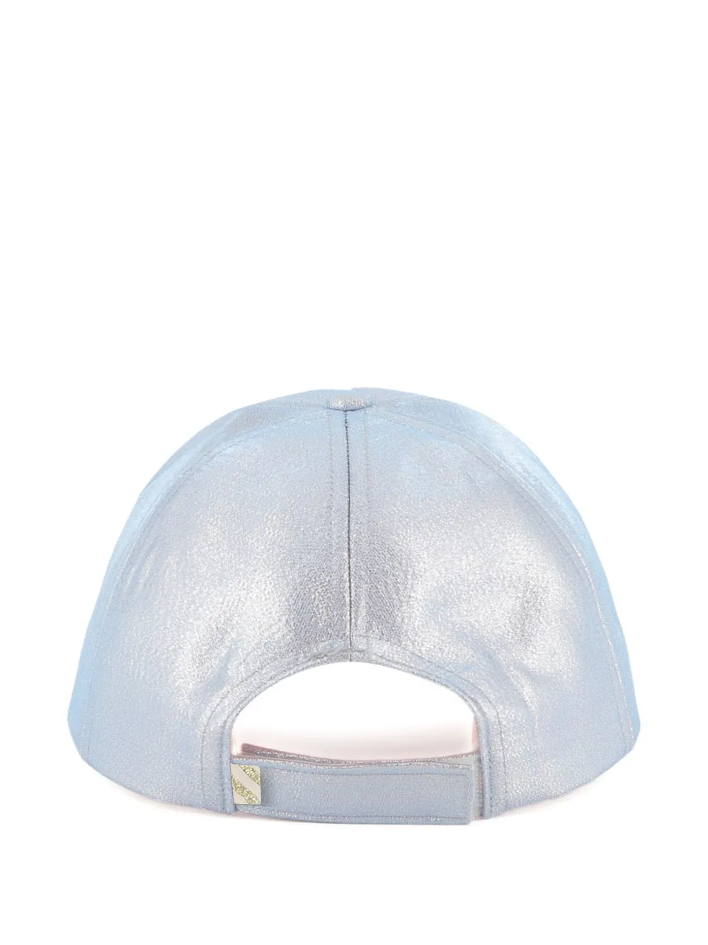 Billieblush Honkbalpet met regenbooghart - Zilver