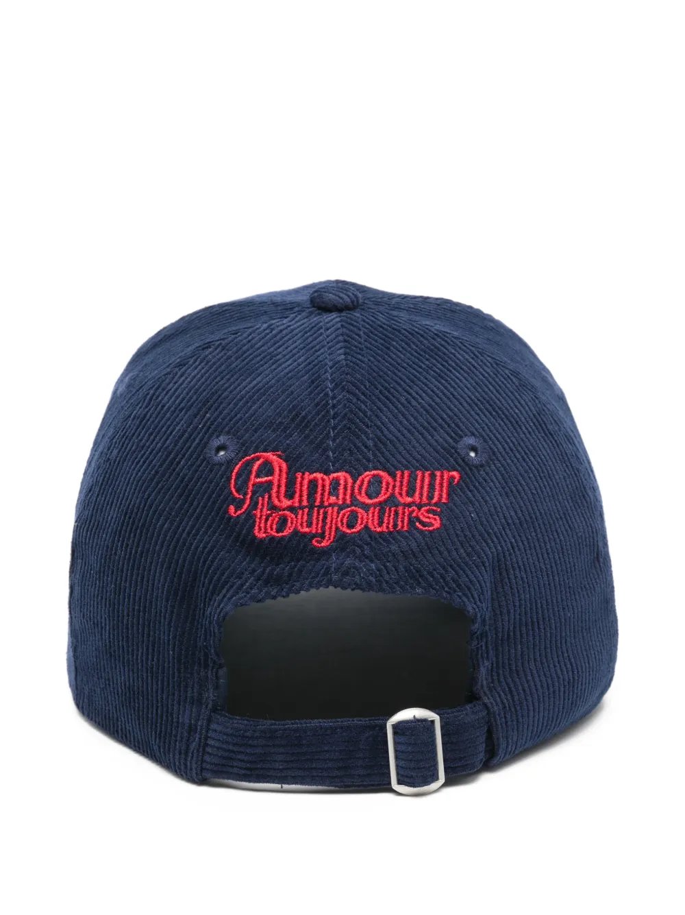 CARNE BOLLENTE Truckstop Tails embroidered-detail cap hat Blauw
