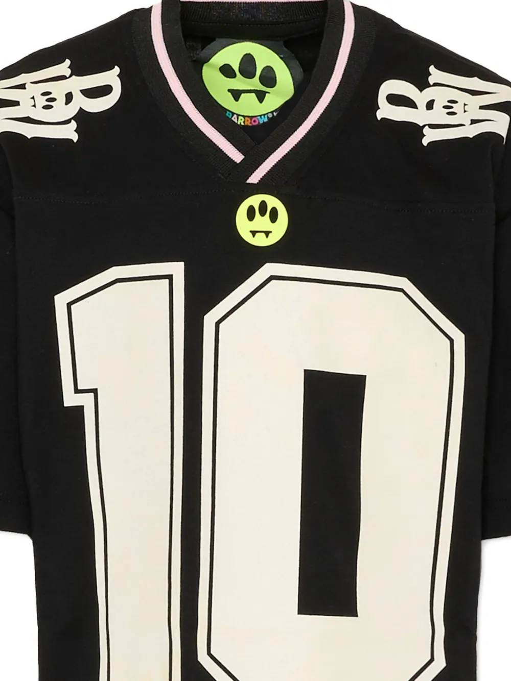 Barrow Star-graphic T-shirt In Black