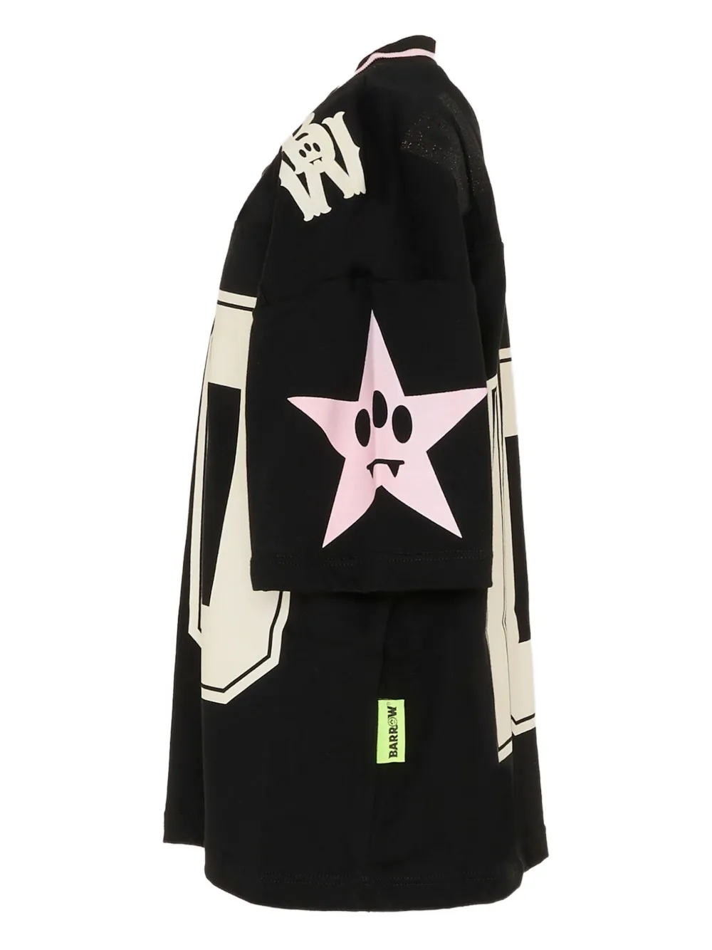 Barrow Star-graphic T-shirt In Black