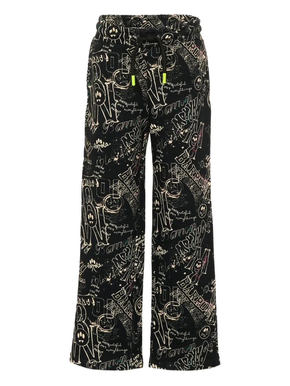 Barrow kids printed trousers | Black | Image 1