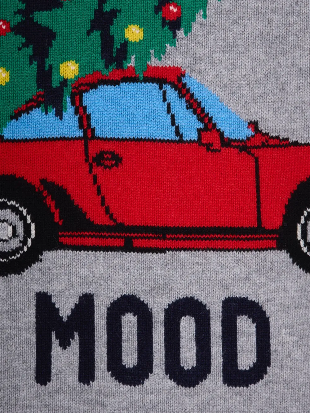 Mc2 Saint Barth Maglia Heron Delivery Mood Grigia In Gray