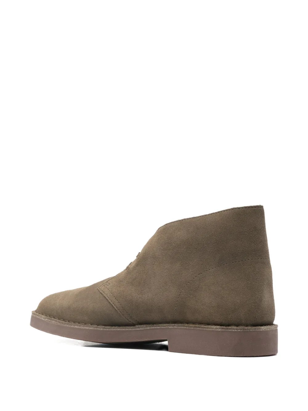 Clarks Originals Suède veterlaarzen Groen