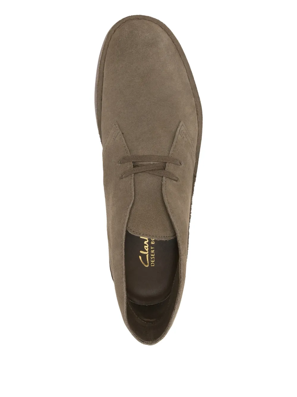 Clarks Originals Suède veterlaarzen Groen