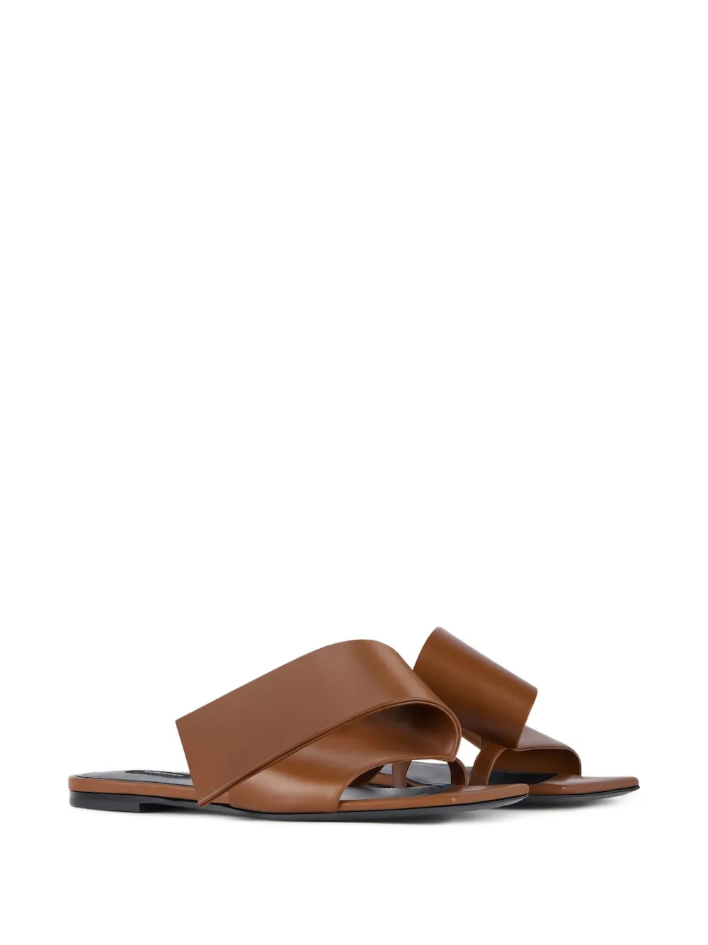 Givenchy Gedraaide sandalen met lint Bruin