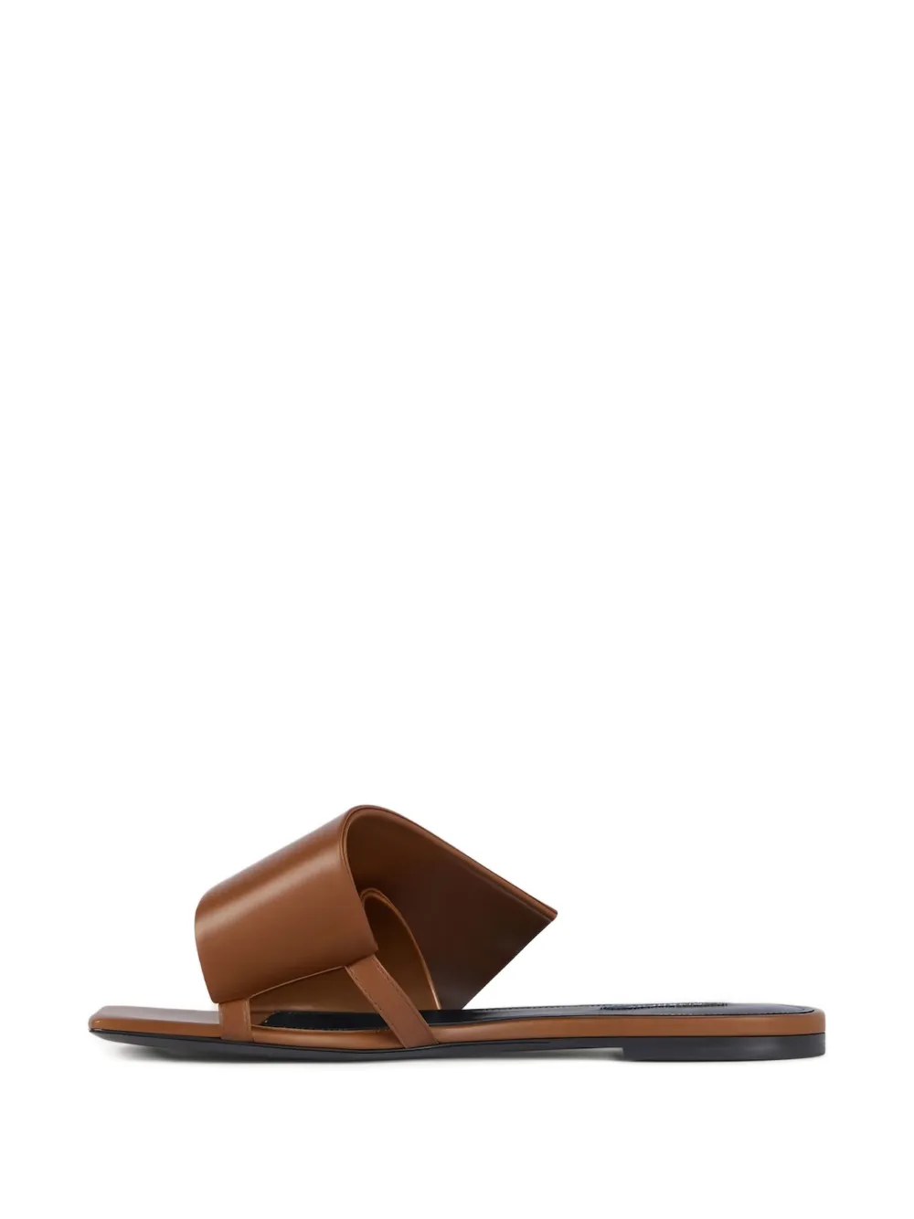 Givenchy Gedraaide sandalen met lint Bruin