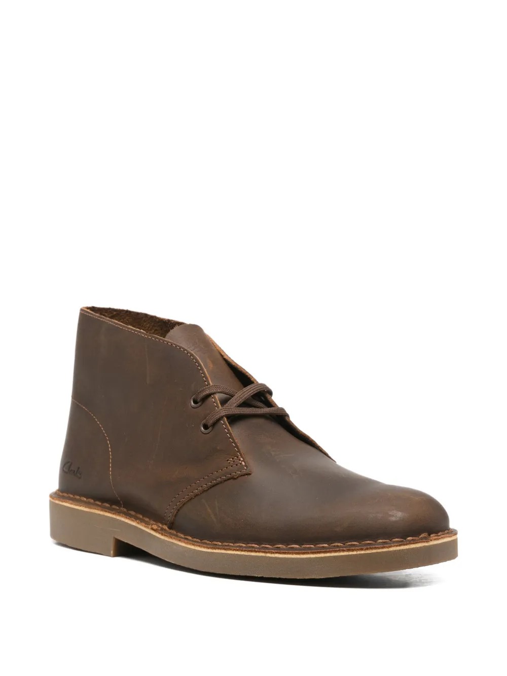 Clarks Originals Desert Bt Evo lace-up Boots | Brown | FARFETCH CA