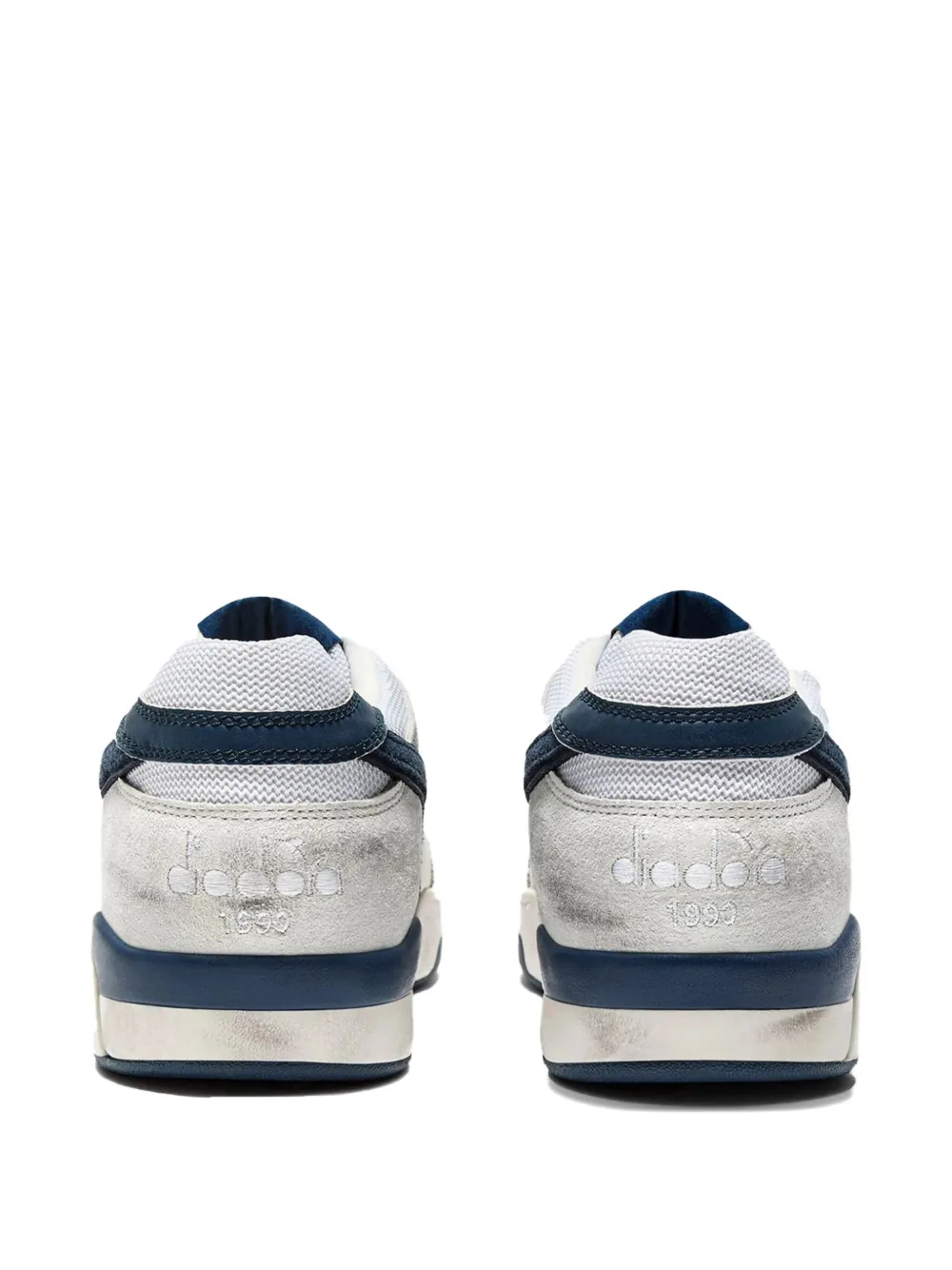 Diadora B.560 Perforated Sneakers In Multi