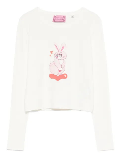 CARNE BOLLENTE Love Bunny long-sleeve T-Shirt