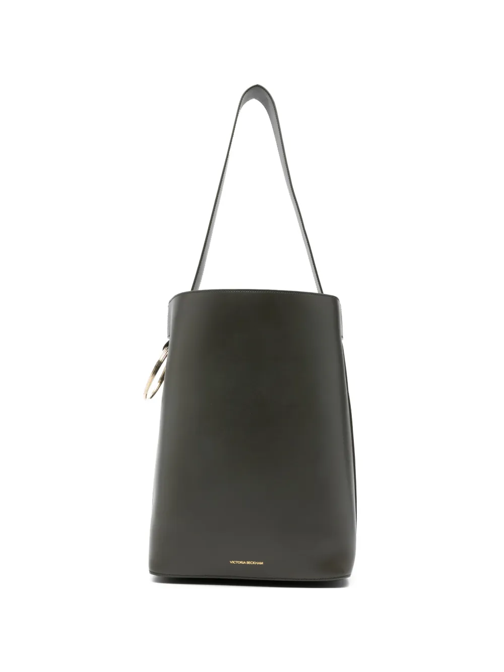 Victoria Beckham Dia ring bucket bag - Verde