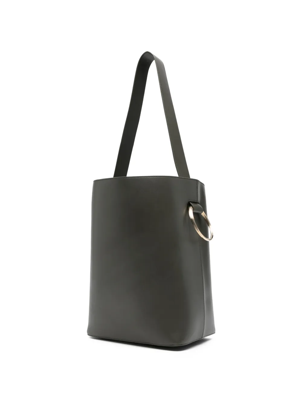Victoria Beckham Dia bucket-tas met ring Groen