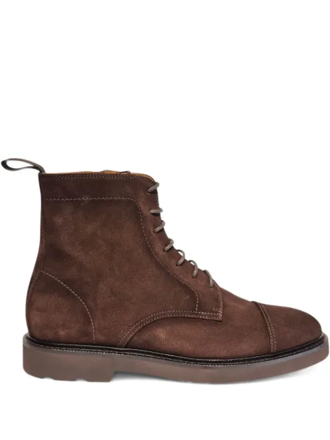 Henderson Baracco panelled suede boots