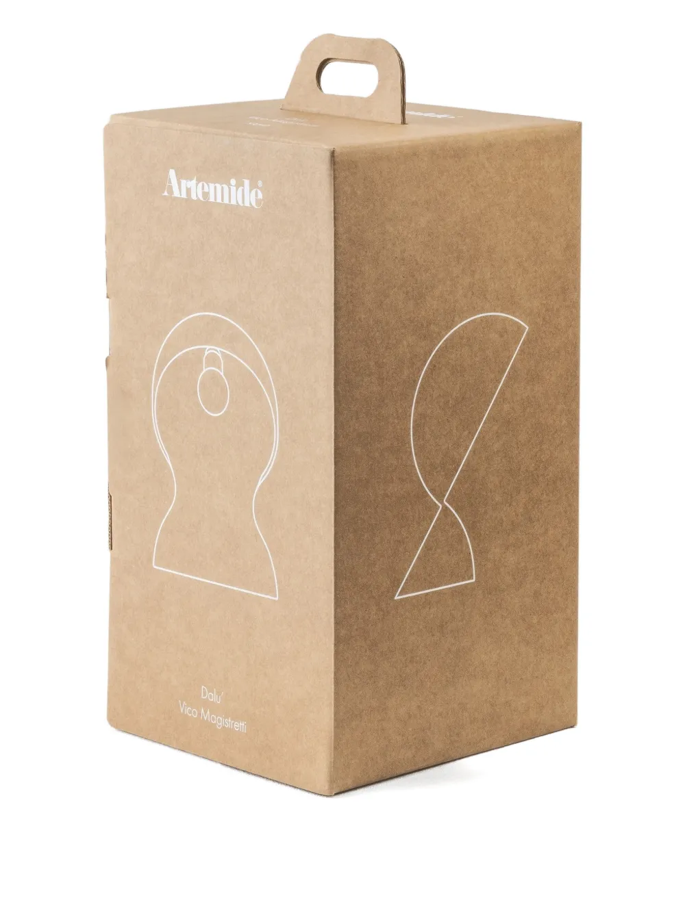 Artemide Handle Detail Table Lamp In Neutral