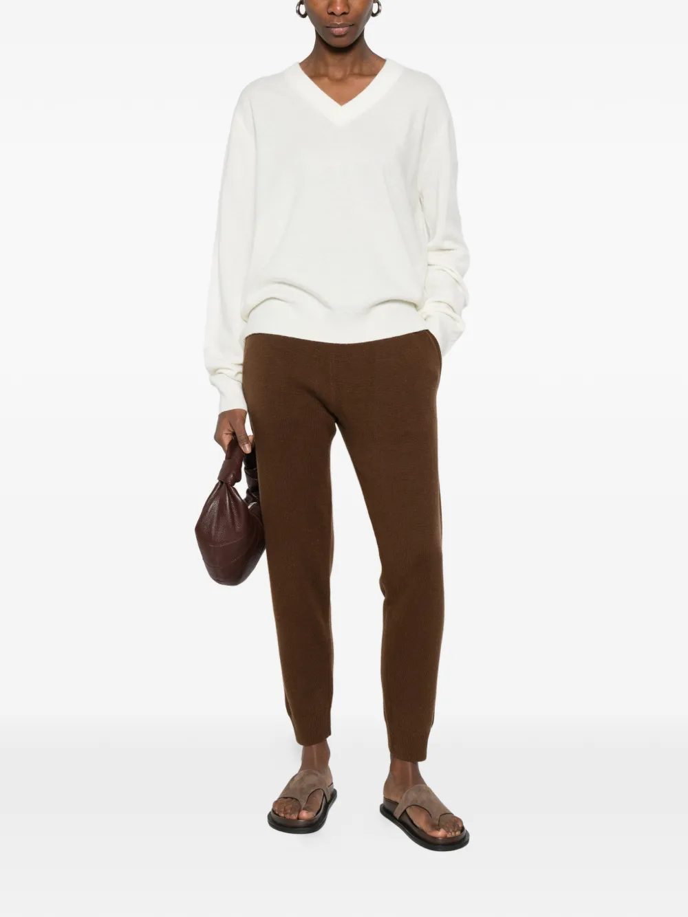  Entire Studios V-neck Sweater - Neutrals 