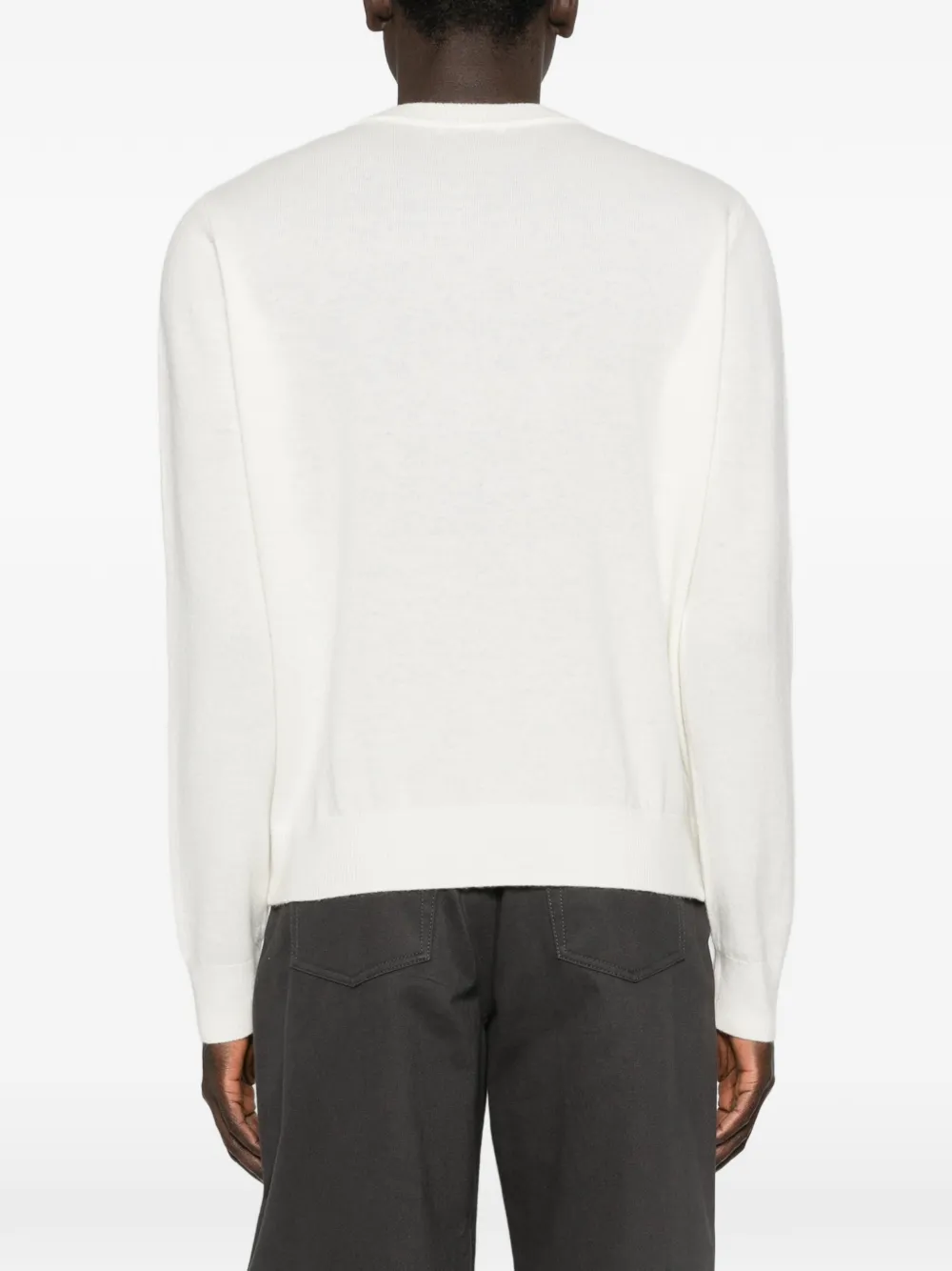 ENTIRE STUDIOS trui met V-hals Beige