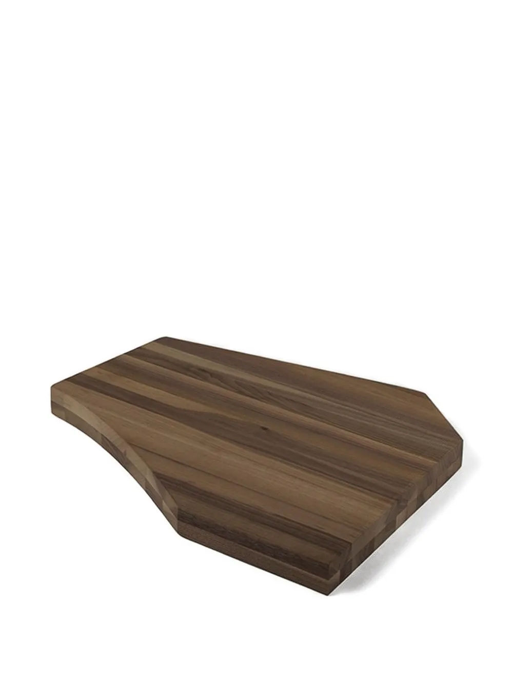 Knindustrie Large Sculptural Cutting Board (50cm X 40cm) In Brown