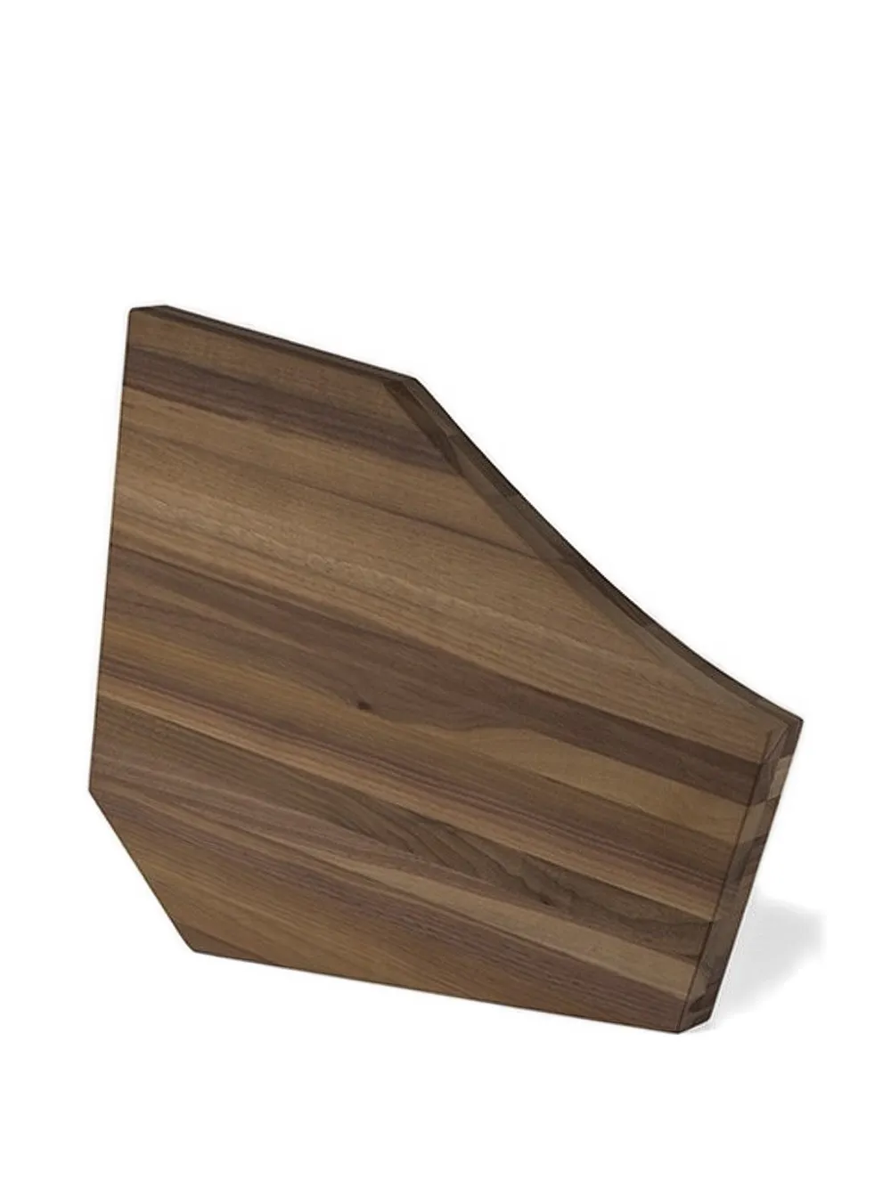 Knindustrie Large Sculptural Cutting Board (50cm X 40cm) In Brown