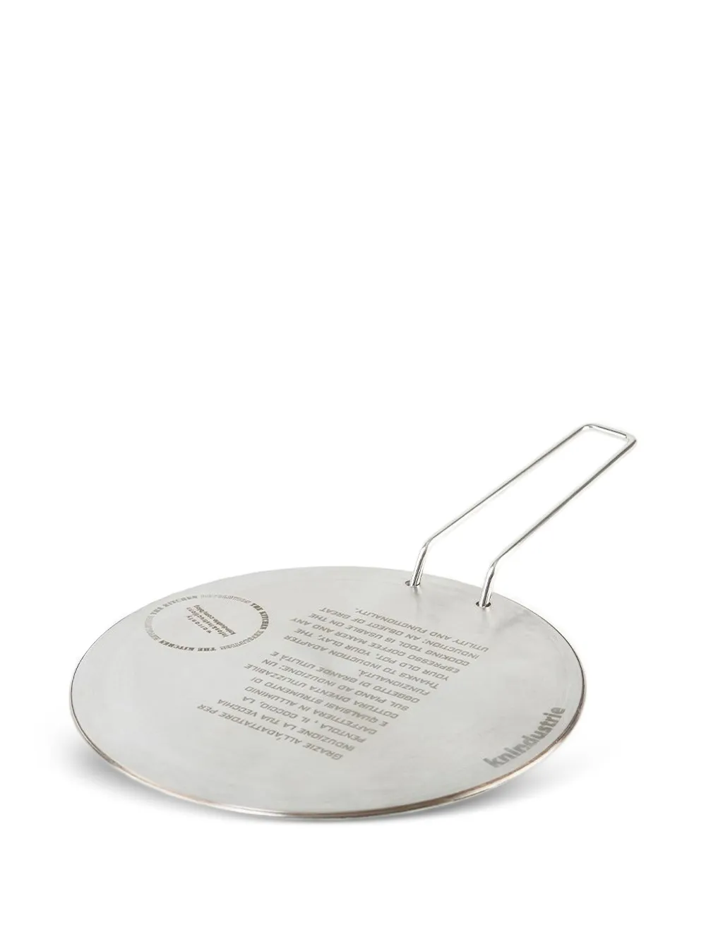 knindustrie handle hound induction adapter(22cm) | Silver | Image 1