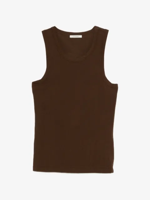 ENTIRE STUDIOS top sin mangas con cuello redondo