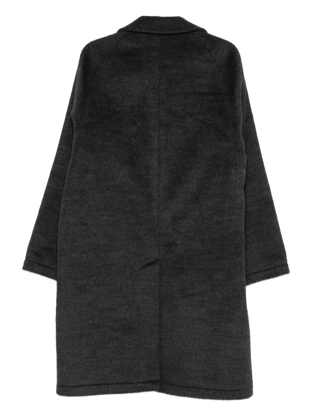 LUIGI BIANCHI MANTOVA button-up wool coat | Single Breasted Coats | Image 2